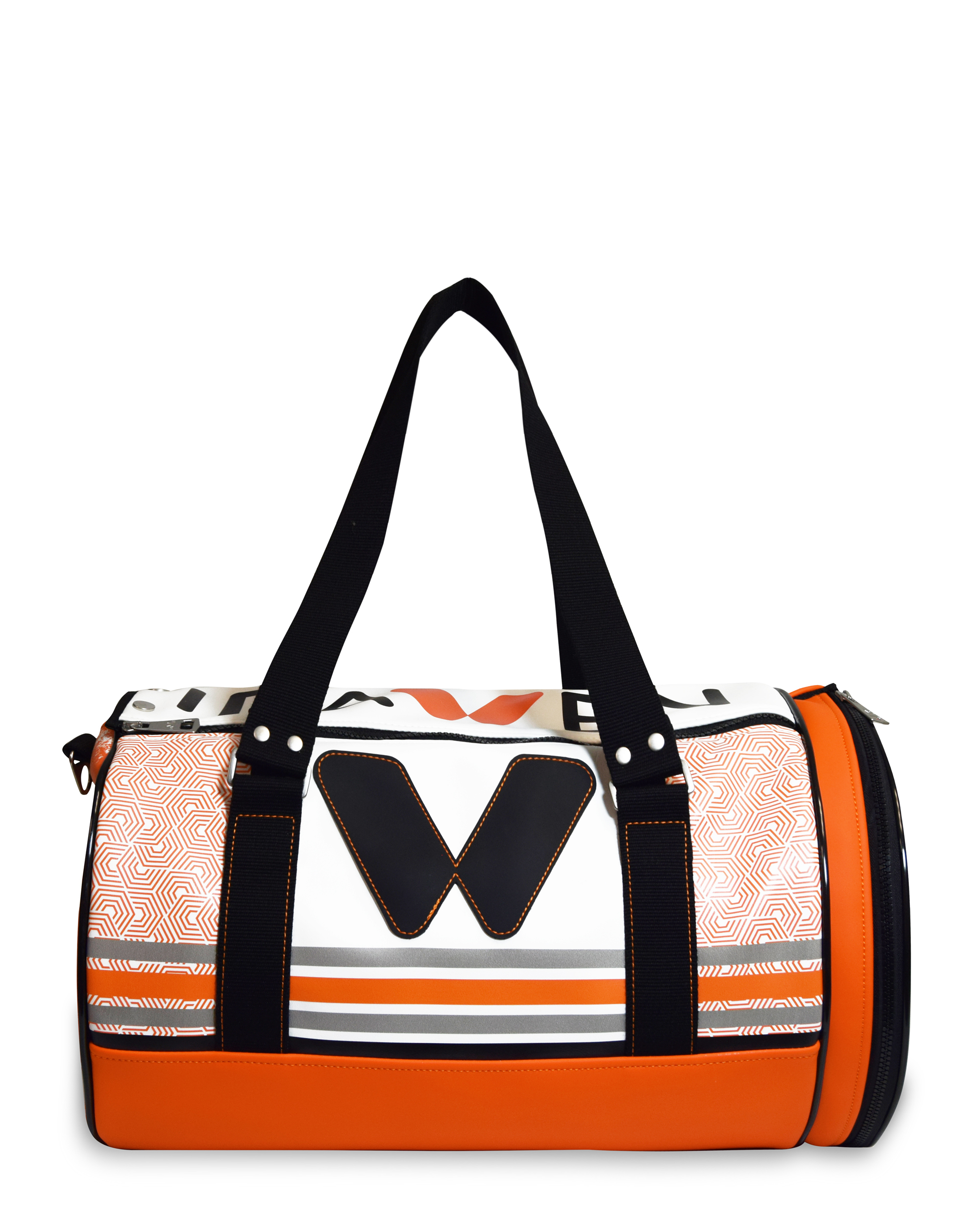 orange gym bag