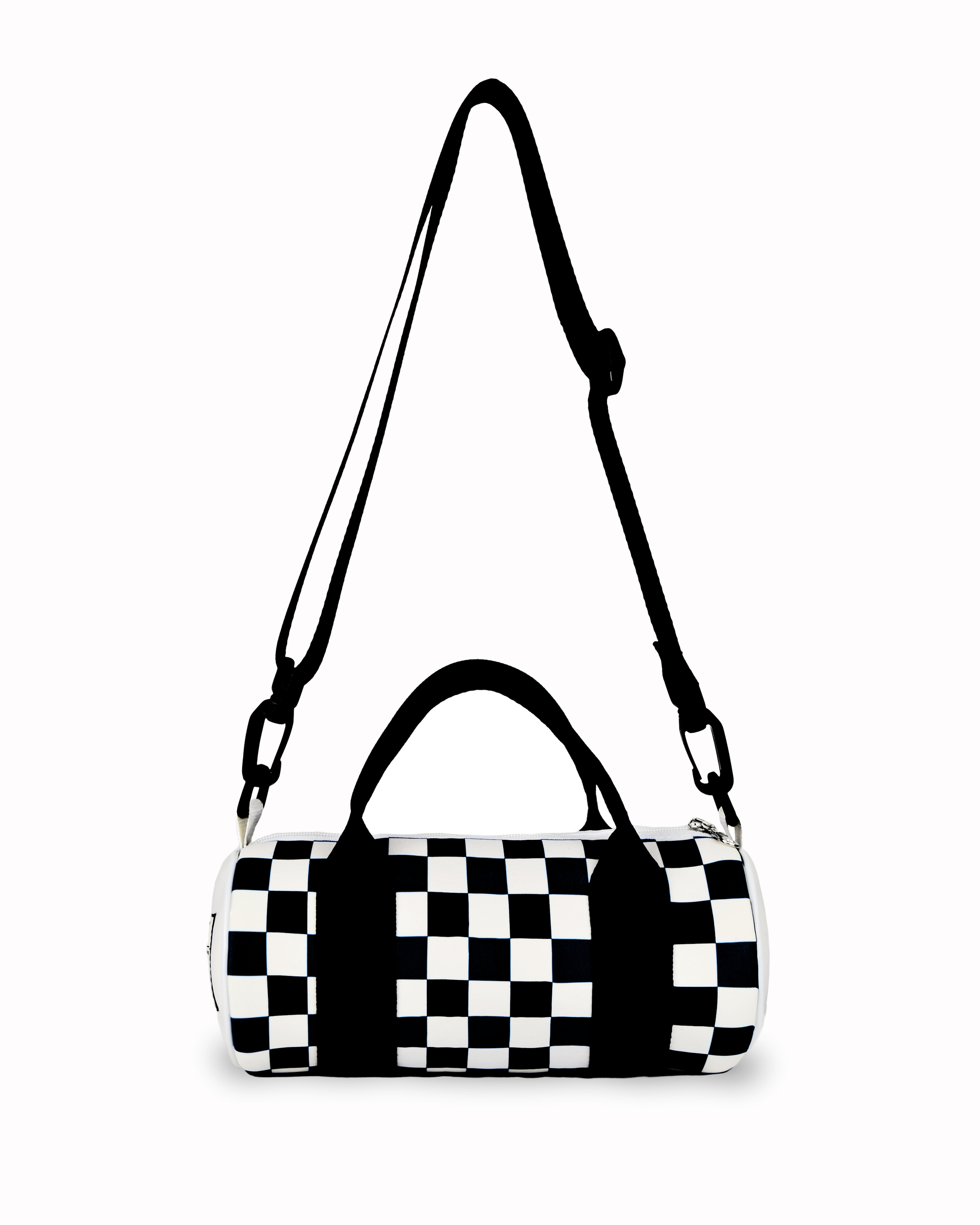 Medium Chess Shoulder Bag in Black